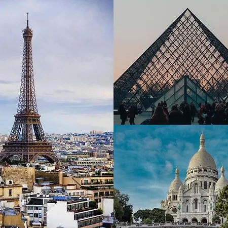 Eiffel Tower View Rooftop Daire *